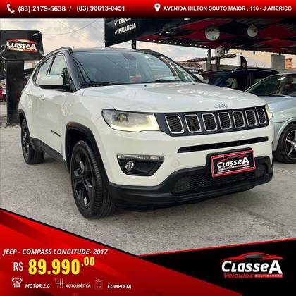 JEEP COMPASS 2.0 16V FLEX LONGITUDE AUTOMÁTICO
